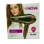 Επαγγελματικό Πιστολάκι μαλλιών 1000W NOVA NV-5888 Μαύρο