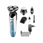 Επαναφορτιζόμενη Ξυριστική Μηχανή 4D 4 σε 1 Kemei KM-5390