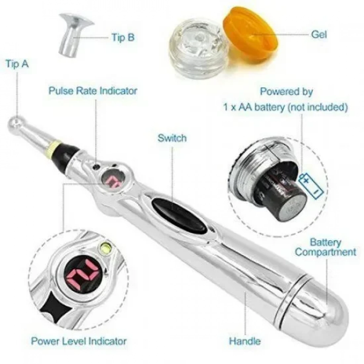 Συσκευή Μασάζ Στυλό - Massager Pen DF-618