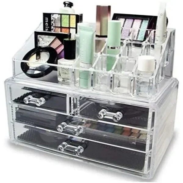Βάση Οργάνωσης Καλλυντικών Με 4 Συρτάρια - Cosmetic Organizer with 4 Drawers