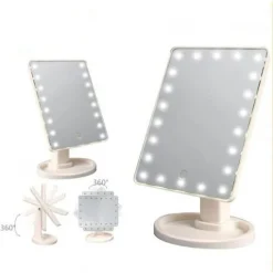 Καθρέφτης Μακιγιάζ με Φωτισμό 16 LED - Led Mirror 16 LED