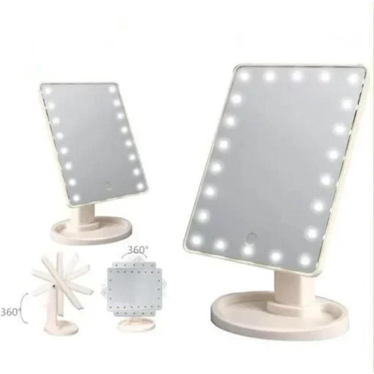 Καθρέφτης Μακιγιάζ με Φωτισμό 16 LED - Led Mirror 16 LED