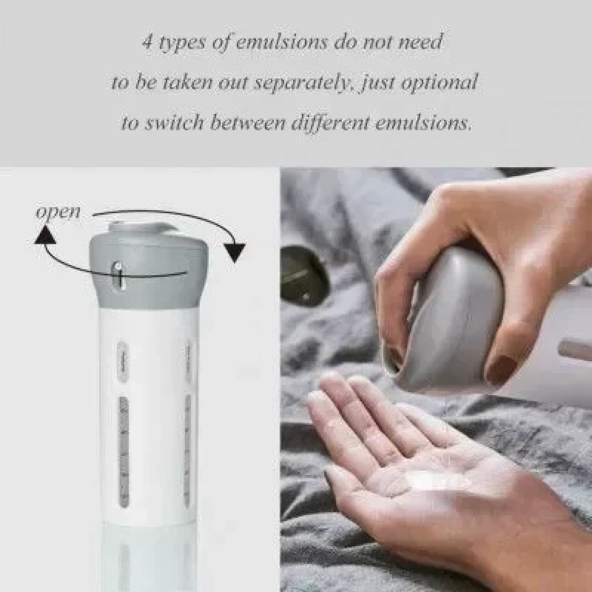 Δοχείο - Σετ 4 Μπουκαλάκια Σπρέι Ταξιδιού - Smart Travel Bottles Set