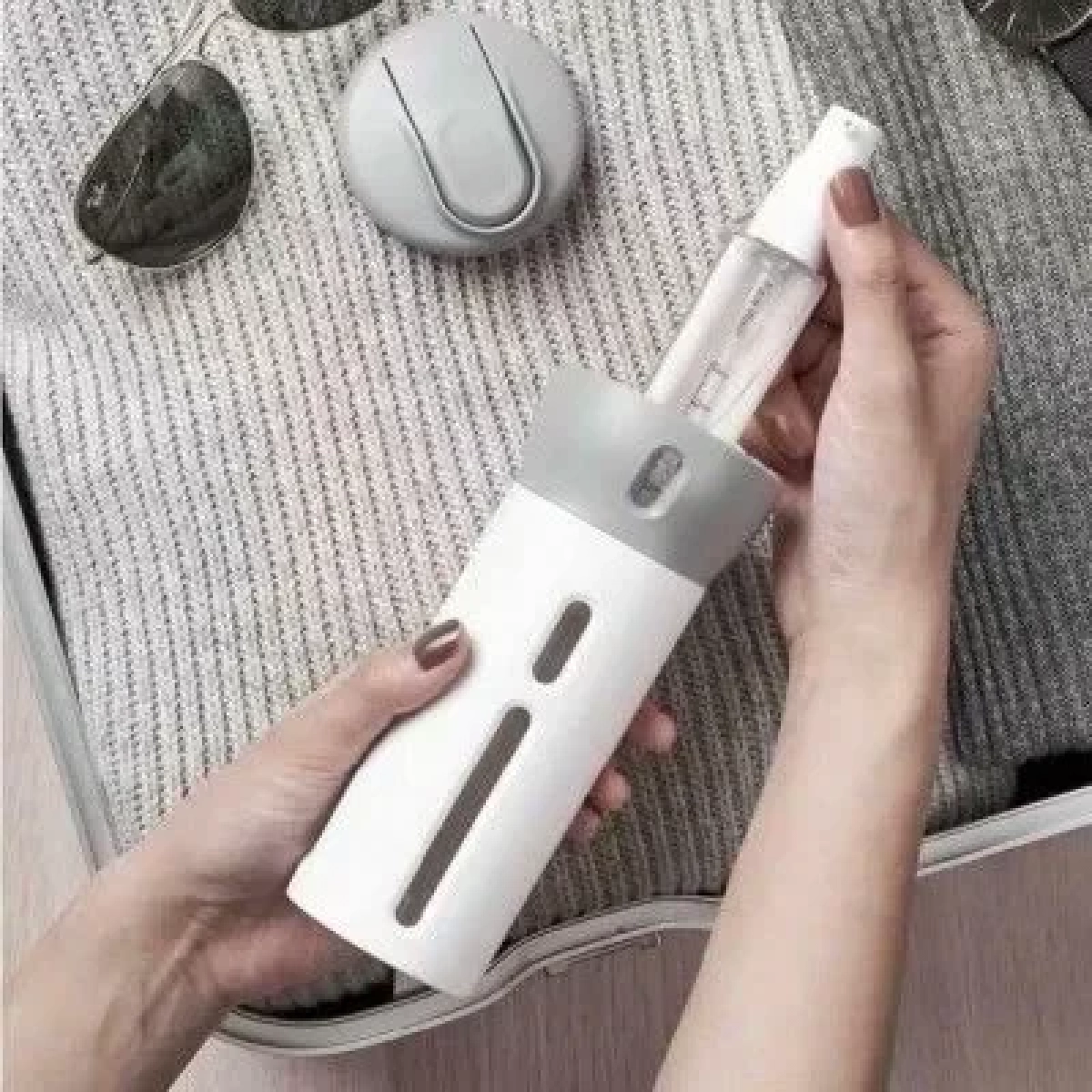Δοχείο - Σετ 4 Μπουκαλάκια Σπρέι Ταξιδιού - Smart Travel Bottles Set
