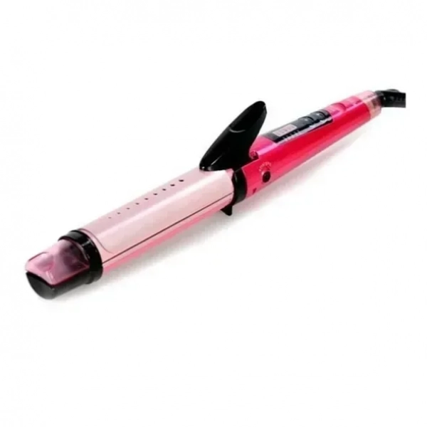 Σίδερο Πρέσα Μαλλιών για Ίσιωμα και Μπούκλες 2-σε-1 - KEMEI KM-4982