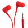 KR-207 Handsfree Μαγνητικά Ακουστικά Karler Μπάσο Με Μικρόφωνο (3.5mm) (Κόκκινο) (OEM)