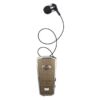 Ακουστικό Bluetoοth HandsFree AKZ-Q2 mini headset, σε μπρονζέ χρώμα