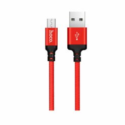 Καλώδιο Hoco X14 Micro Usb to Usb 2m, σε κόκκινο χρώμα