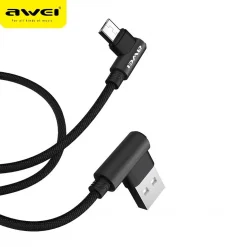 Καλώδιο δεδομένων USB Awei CL-56 1.2m (μαύρο)