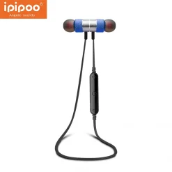 Ασύρματα Sports Bluetooth Headset - ipipoo iL92BL, σε μπλε χρώμα