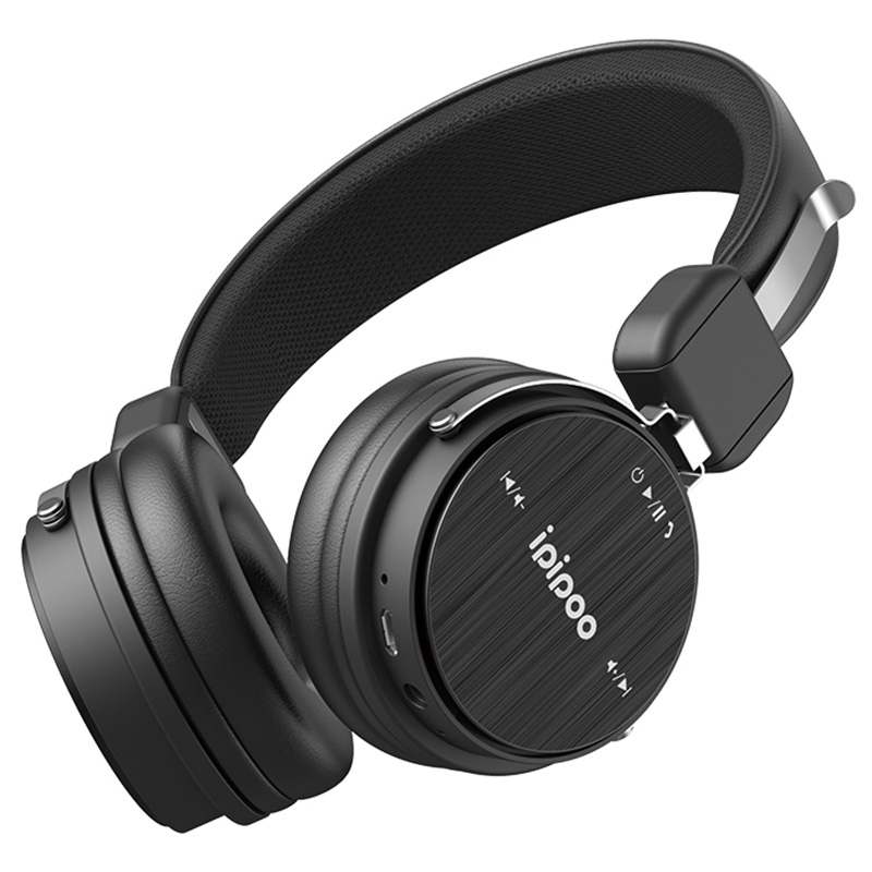 Ασύρματα ακουστικά ipipoo Wireless Stereo Headset EP-2, Μαύρο