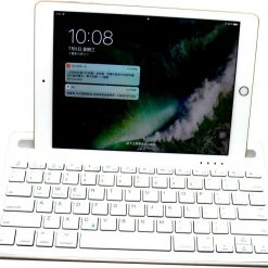 Πληκτρολόγιο Bluetooth Mobilis RK908, σε λευκό χρώμα