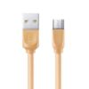 Καλώδιο USB To Micro Usb REMAX Radiance RC-041m, σε χρυσό χρώμα