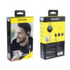 Ασύρματο Handsfree Ακουστικό Bluetooth AWEI A825BL - Smart Bussiness Headset, σε σκούρο μπλε χρώμα