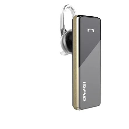 Ασύρματο Ακουστικό Bluetooth AWEI A850BL, σε μαύρο/χρυσό χρώμα