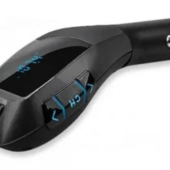 ΟΕΜ Πομπός Αυτοκινήτου με θήρα USB/SD Car FM Με Χειριστήριο X6, σε μαύρο χρώμα