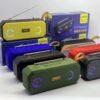 Kimiso KMS-221 φορητό ηχείο ,10W, Bluetooth 5.0,FM, Usb, MicroSd, 1200mAH, σε κόκκινο χρώμα
