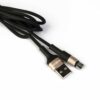 Καλώδιο Φόρτισης Moxom CC-55 Braided Cable Μicro-USB 2m, σε χρυσό χρώμα