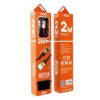 Καλώδιο Φόρτισης Moxom CC-55 Braided Cable Μicro-USB 2m, σε χρυσό χρώμα