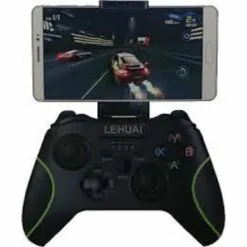 LEHUAI Wireless Controller LJQ-062 για IOS / Android / PC / PS3 / TV / TV Box, σε πράσινο χρώμα