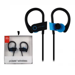 G5 Power 3 Ασύρματα Ακουστικά, σε μαύρο/μπλε χρώμα