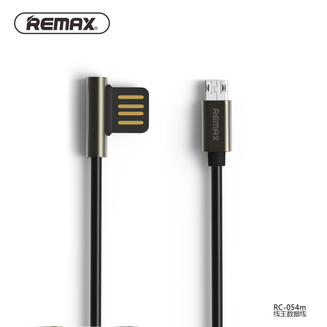 Καλώδιο φόρτισης USB Micro 1m Emperor RC-054m REMAX, σε μαύρο χρώμα