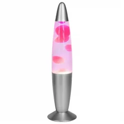 Ροζ Φωτιστικό Λάβας - Rainbow Lava Lamp 41cm