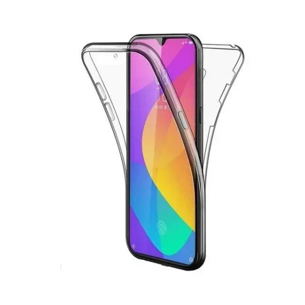 Θήκη 360° Σιλικόνης Front/Back Διάφανη για Samsung Galaxy S10 Plus