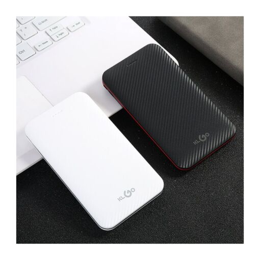 Power Bank KLGO KP-61 6000mAh, σε μαύρο χρώμα