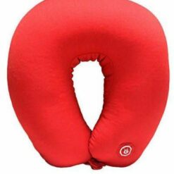Guee Massager- Μαξιλάρι αυχένα με δόνηση, σε κόκκινο χρώμα