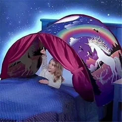 Παιδική Σκηνή Κρεβατιού Pop Up Dream Tents - Rainbow Unicorn