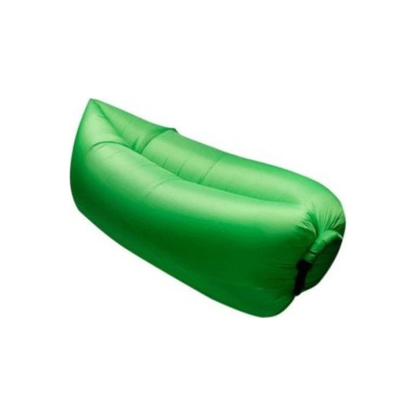 Φουσκωτό Στρώμα & Κάθισμα Ξαπλώστρα Lazy Bag Inflatable Air Sofa 185CM, σε πράσινο χρώμα