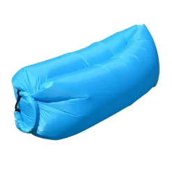 Φουσκωτό Στρώμα & Κάθισμα Ξαπλώστρα Lazy Bag Inflatable Air Sofa 190CM, σε μπλε χρώμα