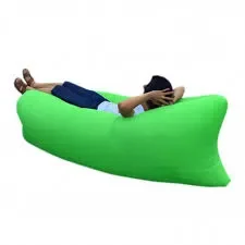 Φουσκωτό Στρώμα & Κάθισμα Ξαπλώστρα Lazy Bag Inflatable Air Sofa 230CM, σε πράσινο χρώμα