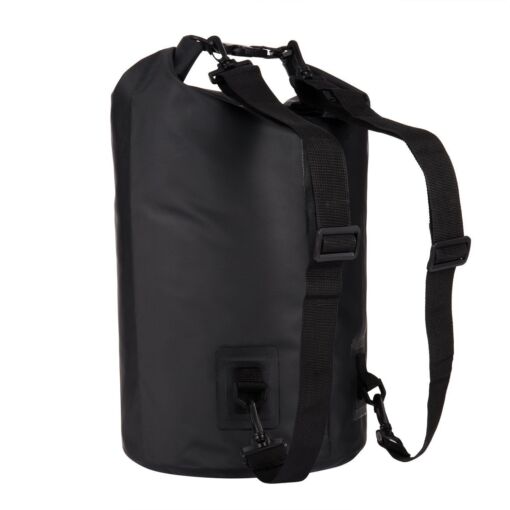 Αδιάβροχο PVC Σακίδιο Παραλίας 10L Ocean Dry Bag, σε μαύρο χρώμα