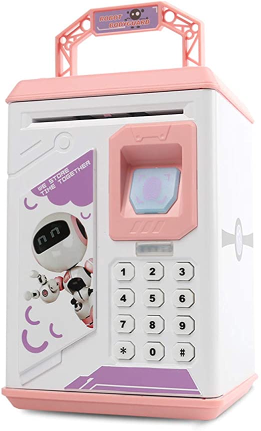 Κουμπαράς ATM με Κωδικό Ασφαλείας, Ομιλία και Δακτυλικό Αποτύπωμα