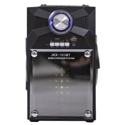 Ηχείο Bluetooth JKX-103BT Με Usb, Radio, MP3, SD Card, σε μαύρο χρώμα