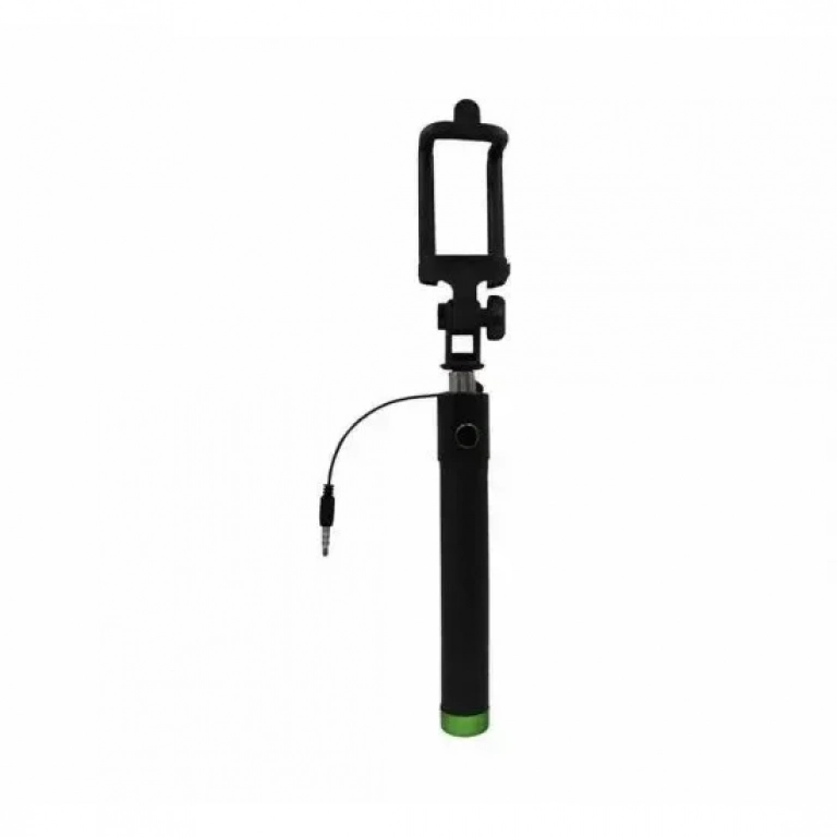 Selfie Stick Jack 3.5mm A85008, σε πράσινο χρώμα