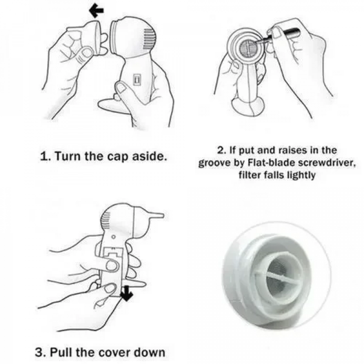 Συσκευή Καθαρισμού Αυτιών Καθημερινής Φροντίδας Wax Vac - Image 5