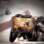 Χειριστήριο Παιχνιδιών PUBG W11+ – Fortnite με Joystick + Επαφές Σιλικόνης για Κινητά iOS & Android - Image 4