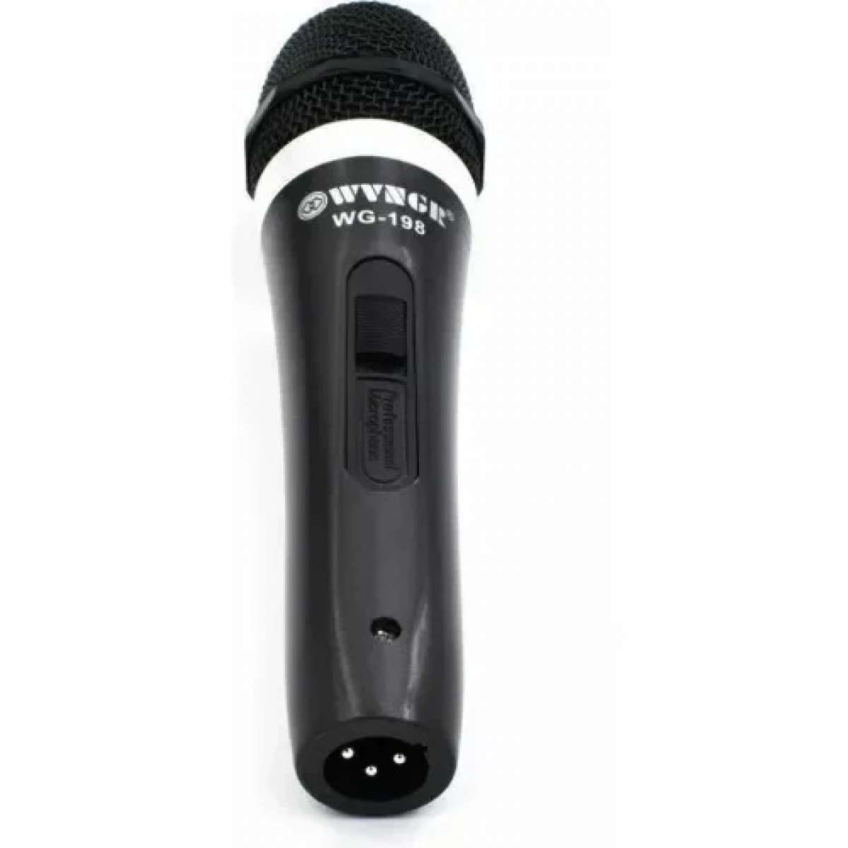 Επαγγελματικό Μικρόφωνο Για Karaoke Με Καλώδιο 5m – WG-198A, σε μαύρο χρώμα