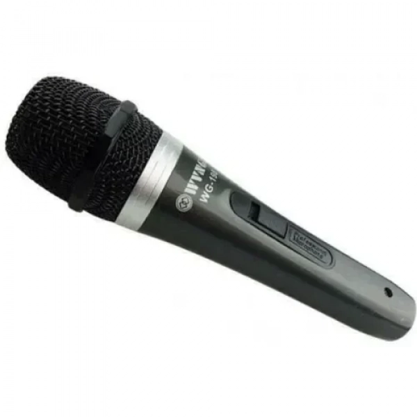 Επαγγελματικό Μικρόφωνο Για Karaoke Με Καλώδιο 5m – WG-198A, σε μαύρο χρώμα