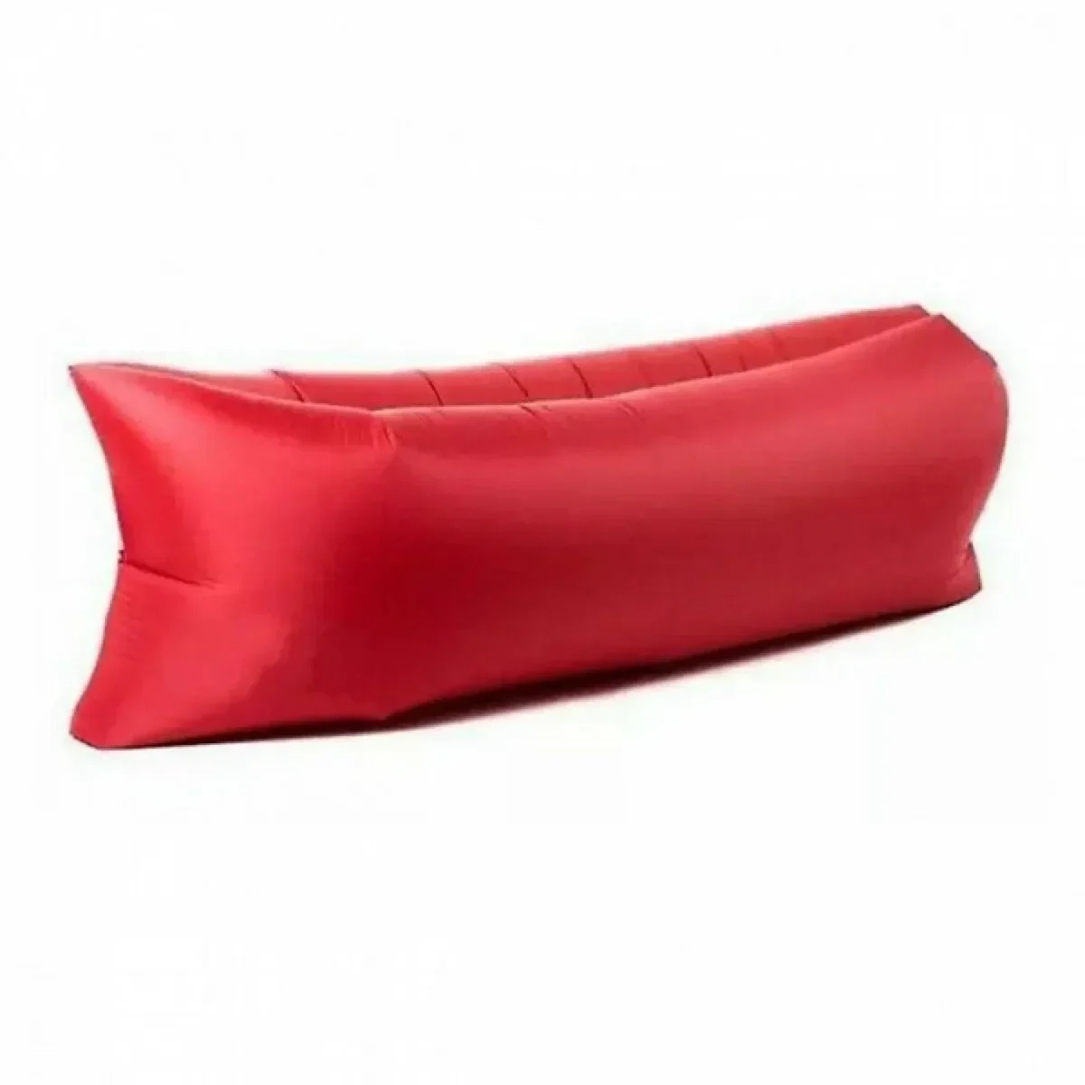 Φουσκωτό Στρώμα & Κάθισμα Ξαπλώστρα Lazy Bag Inflatable Air Sofa 255CM, σε κόκκινο χρώμα