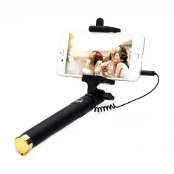 Selfie Stick Jack 3.5mm A85008, σε χρυσό χρώμα