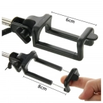 Selfie Stick Jack 3.5mm A85008, σε γαλάζιο χρώμα