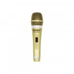 Επαγγελματικό Μικρόφωνο Για Karaoke Με Καλώδιο 5m – WG-198A, σε χρυσό χρωμα