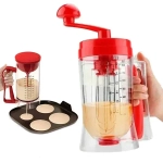 Συσκευή για Τηγανίτες, Κρέπες, Pancakes, Muffins & Cupcakes με Αναδευτήρα