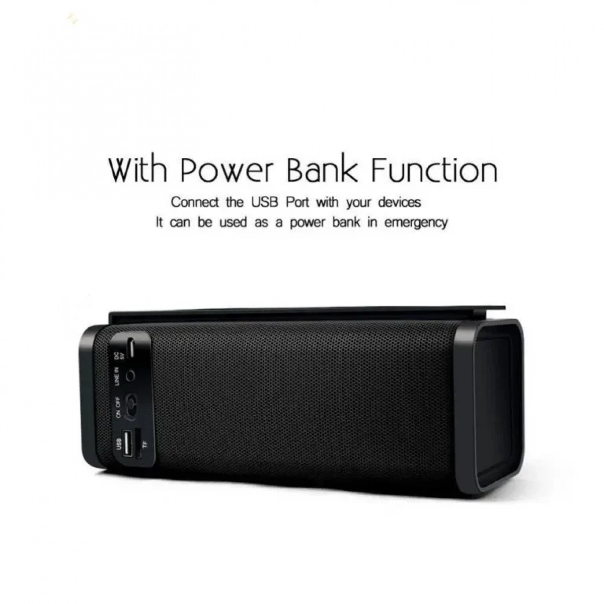 SOMHO S311 Slim Φορητά Ασύρματα Ηχεία Bluetooth, σε μαύρο χρώμα