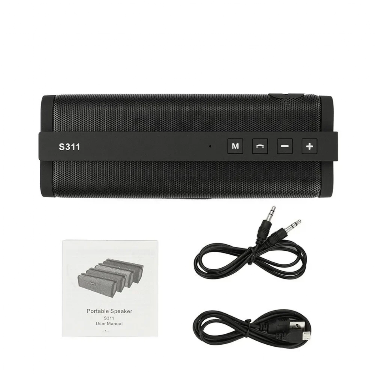 SOMHO S311 Slim Φορητά Ασύρματα Ηχεία Bluetooth, σε κόκκινο χρώμα