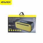 Ασύρματο Ηχείο Bluetooth Awei Y600 σε κίτρινο χρώμα